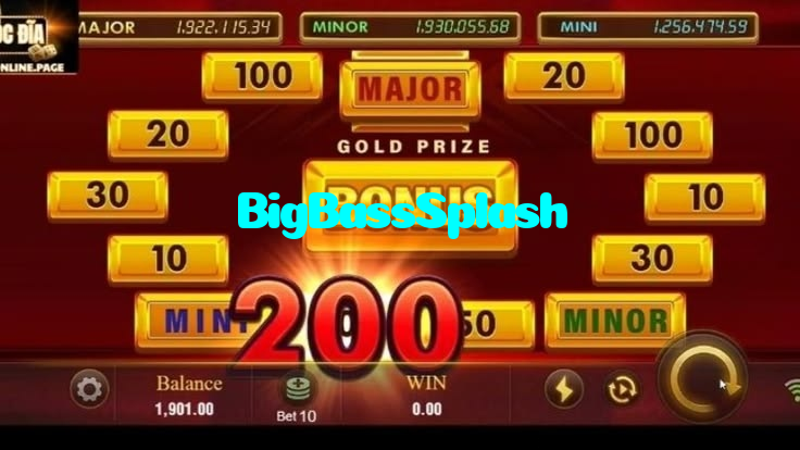 available types of BigBassSplash bet including pre-match live express and system bets
